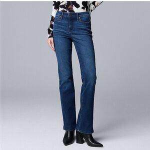 Simply Vera Vera Wang Boot Cut Jeans Size 16